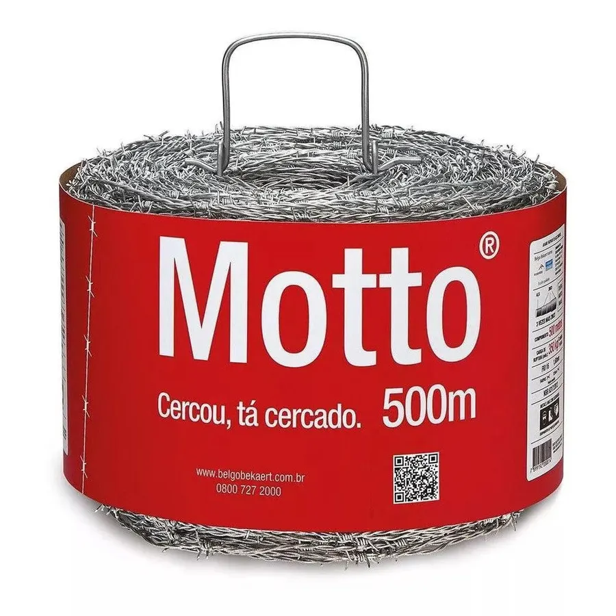 Arame Farpado Motto Belgo 500m