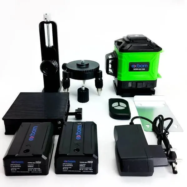 Nível a Laser Exbom Verde 15m Fepro NL1230