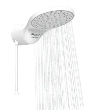 Chuveiro Elétrico Eletrônico Moment 7500W 220V Branco Zagonel 4