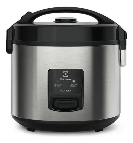 Panela de Arroz Elétrica Electrolux por Rita Lobo 3,5L Inox Efficient 2 em 1 ERC20 - 110/220V