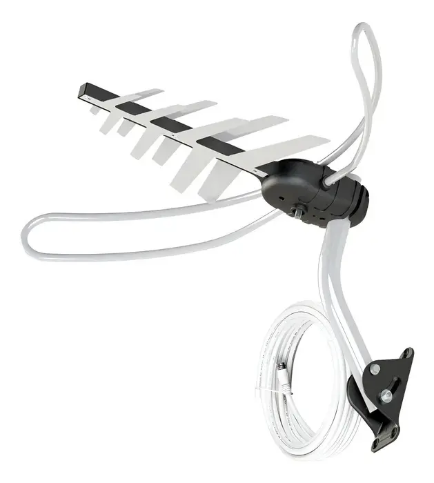 Antena Digital Externa Aquário DTV-3000 com Cabo de 15 Metros