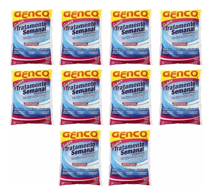 Genco Oxigenco 10 Super Tratamento Semanal para Piscina 400g