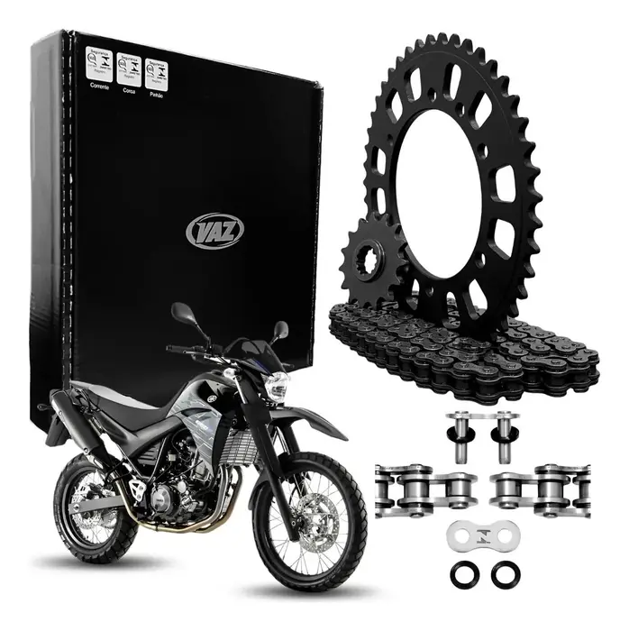 Kit Relação Transmissão Vaz para Yamaha XT 660R 2004 a 2018