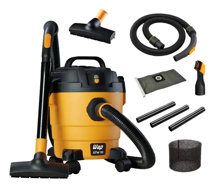 WAP GTW 10 Aspirador de Pó e Água 1400W com Bocal de Sopro