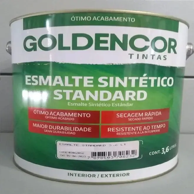Tinta Esmalte Sintético 3,6L Tabaco - Goldencor