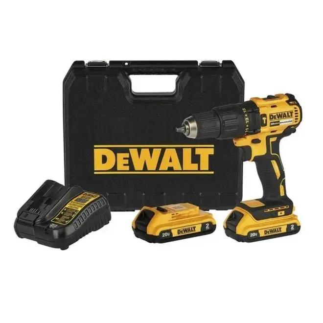 Parafusadeira e Furadeira de Impacto Dewalt DCD7781D2BR 20V Max 1/2eapos;eapos; com 2 Baterias e Carregador