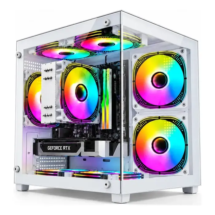 Pc Gamer Amd Ryzen 5 5500 Rtx 3050 6gb 16gb Ddr4 Ssd 512gb - Modelo 3