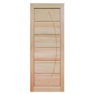Folha de Porta Maciça Eucalipto com Friso C BB020 Reck