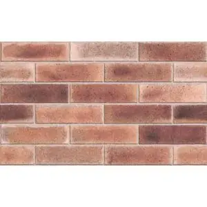 Revestimento Ladrillo Red Retificado Acetinado Marrom 39x75cm 2,06m2