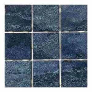 Revestimento Sancho Blue Bold Brilhante Azul 10x10cm 2,07m2
