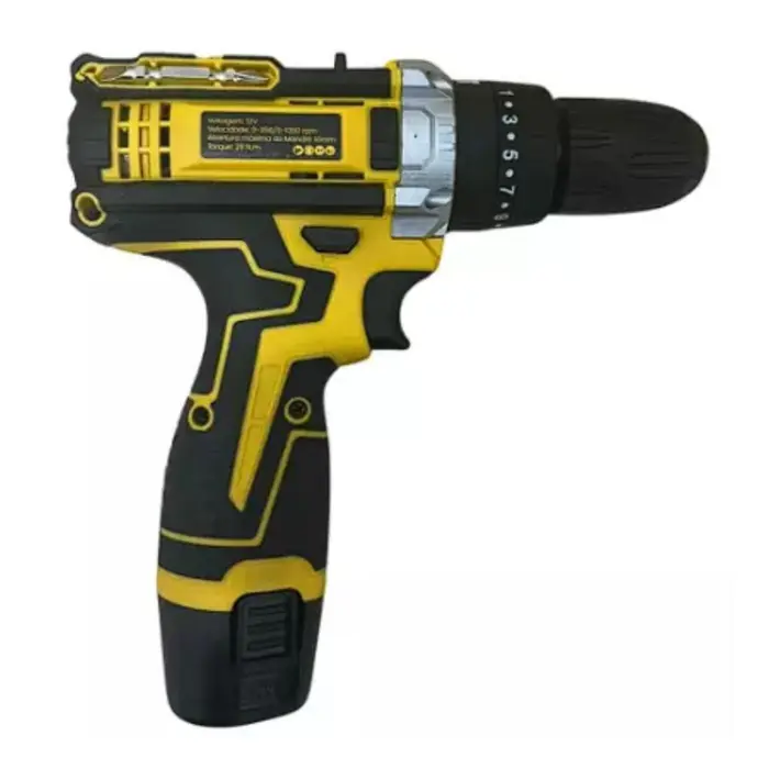 Parafusadeira 1/4″ 12V C/Bateria 1.5Ah e Acessórios BOM-9960 Bomvink