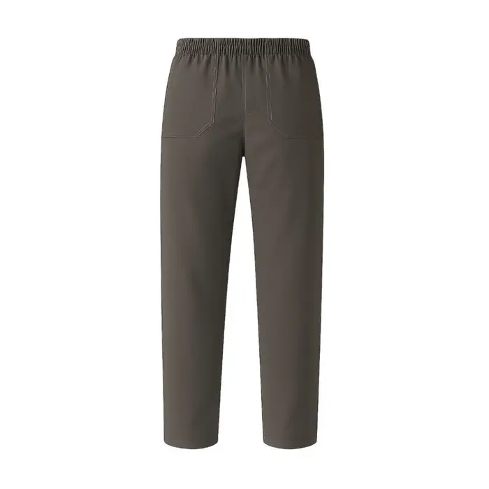 Calça Brim Cinza Sem Faixa Tockformes