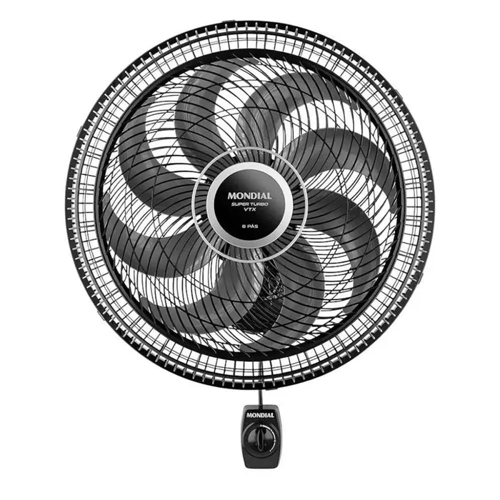 Ventilador de Parede Turbo VTX com 8 Pás 40cm 140W Mondial