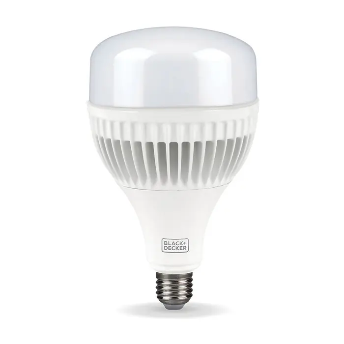 Lâmpada LED Super Alta Potência Luz Branca E27 Bivolt Blackeamp;Decker