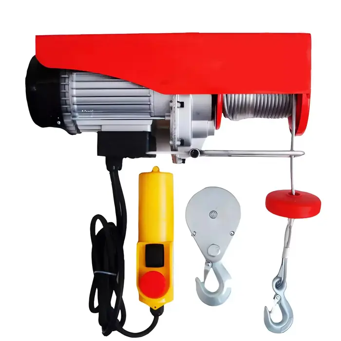 Mini Talha Elétrica 6 a 12 Metros 500 a 1000kg 1650w