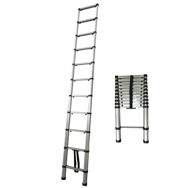 Escada telescópica 3,8 m – 12 degraus – TET3.8M