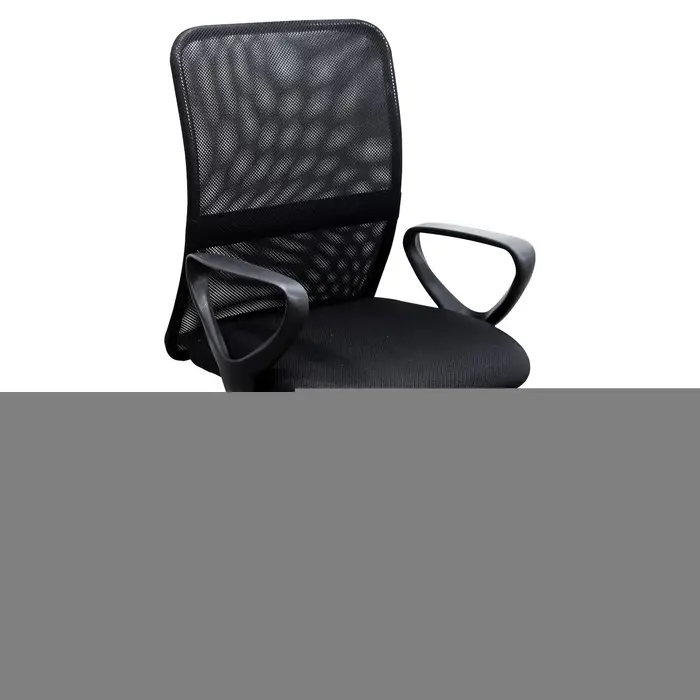 Cadeira Executiva Tela Mesh Base Giratória Preto