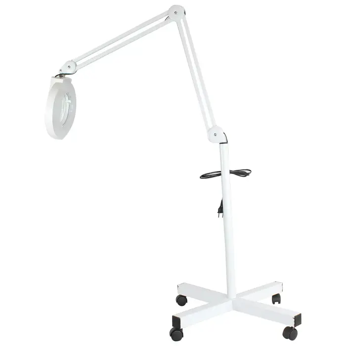 Lupa Luminária Led Tripé Branca Aumento 5x – 220v