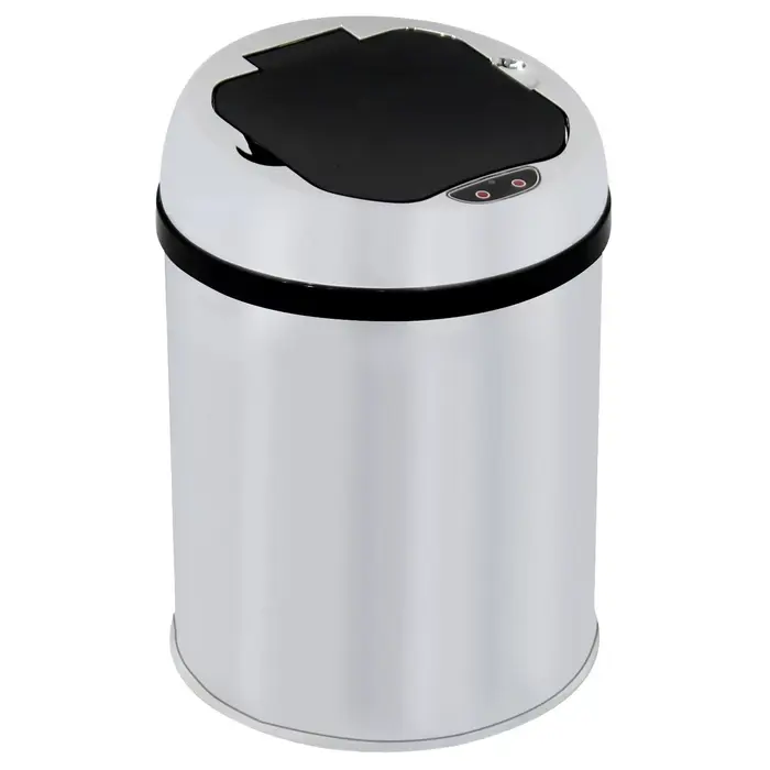 Lixeira Automática Inox com Sensor Balde Interno Removível 3 Litros