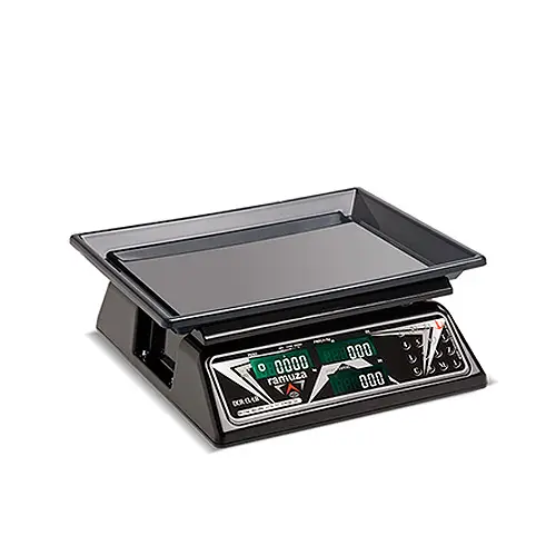 Balança Price Black 15Kg Led branco