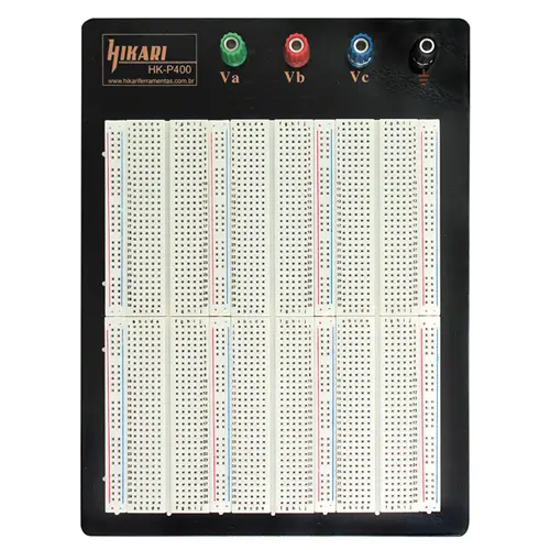 Protoboard 2200 Pontos HK-P400 Linhas com Identificação