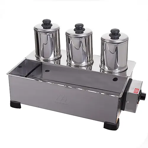 Esterilizador, 3 Bules com Termostato, 1,7 litros cada, 750W