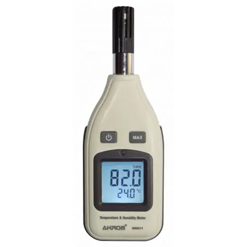medidor Temperatura e Umidade Portátil – KR811