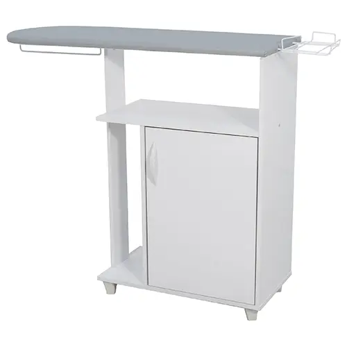 Mesa de Passar Roupa com Porta e Prateleira