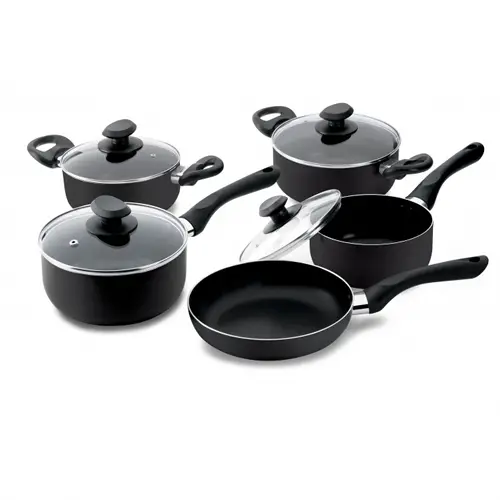Conjunto de Panela 5 Peças Preto