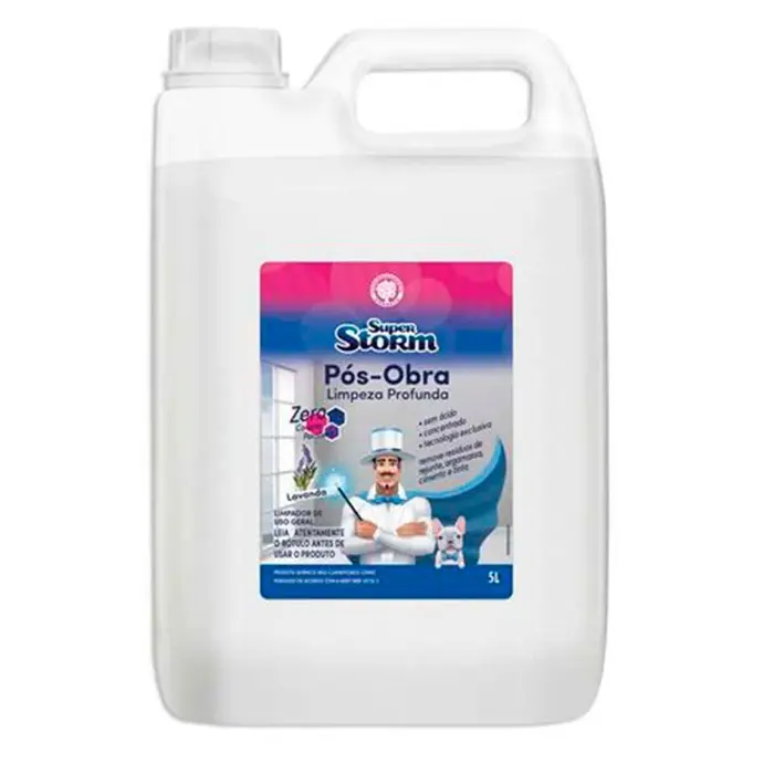 Pós Obra Limpeza Profunda 5L Lavanda PULVITEC-FM034