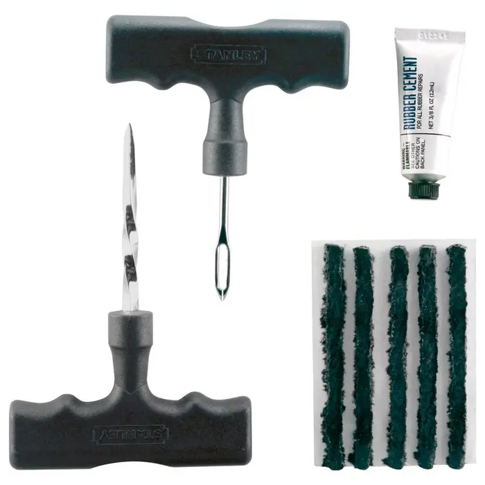 Kit de Reparo de Pneus sem Câmara 7 Peças STANLEY-79036