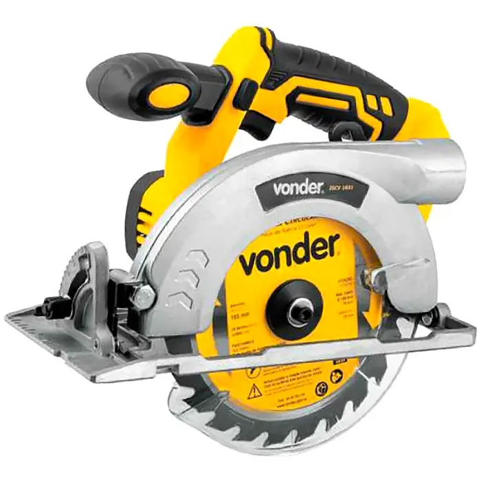 Serra Circular ISCV1831 a Bateria Intercambiável 18V com Acessórios VONDER-6004183100