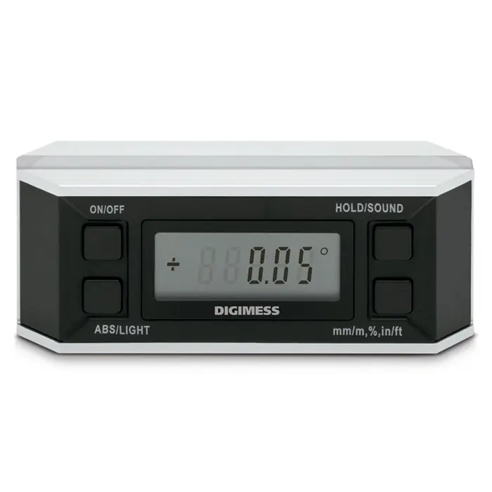 Medidor de Inclinação Digital com Base Magnética 150mm e 2 Pilhas 1.5V DIGIMESS-7899953381969