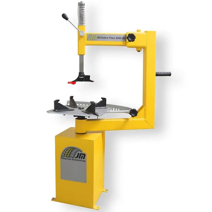 Montadora e Desmontadora de Pneus Manual MDM-100 Amarela JMEQUIPAMENTOS-6568