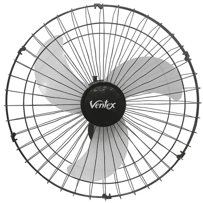 Ventilador Parede Oscilante Tex6 Max Turbo 60cm Preto JRF000059F 210W Bivolt VENTEX-602