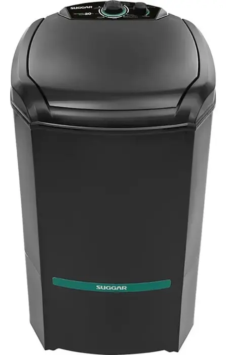 Tanquinho Lavamax Eco 20 Kg Preta Suggar Cor Preto