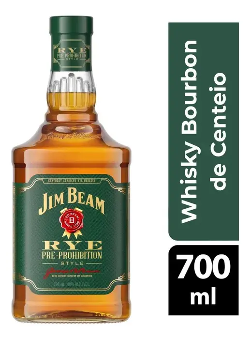 Whisky Bourbon Jim Beam Rye 700 ml